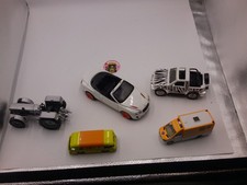 4 Spielzeug Auto für Sammeler 1 Mercedes,1 VW Bus ,1 Tracktor 1 Jeep