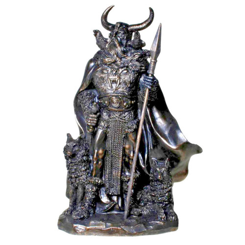 Figur odin germanischer gott - odin,