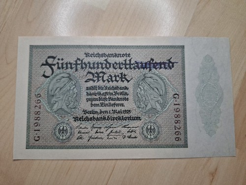 500000 mark reichsbanknote - 500000,