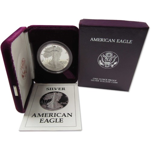 1987 american silver eagle - american,