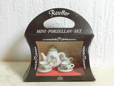 Reutter Miniatur Porzellan Set Puppenhaus Puppenstube im Karton!
