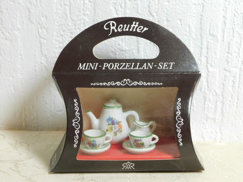 Reutter miniatur porzellan set - porzellan,