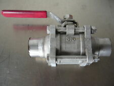 Edelstahl Kugelhahn 1 1/4 Zoll