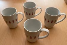 Lindt Weihnachtsmann,  4 Kaffeetassen, Kaffeebecher, Schoko Nikolaus