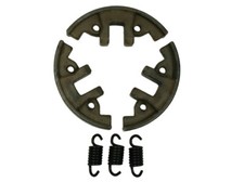 Kupplung-Backen mit 3 Federn passend für Stihl 030 031 032 AV Clutch shoe spring