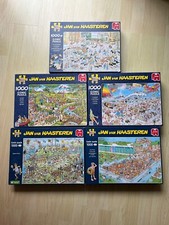 JUMBO PUZZLE SAMMLUNG  5er-SET JAN VAN HAASTEREN  1000 Teile -
