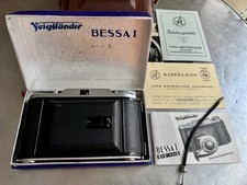 NEUWERTIG ! OVP Voigtländer Bessa I 1 Analog Kamera - Vaskar 4,5 / 105 mm lens &