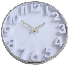 Invotis Wanduhr in plastischem