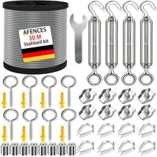 Seil Drahtseil Edelstahl 2mm