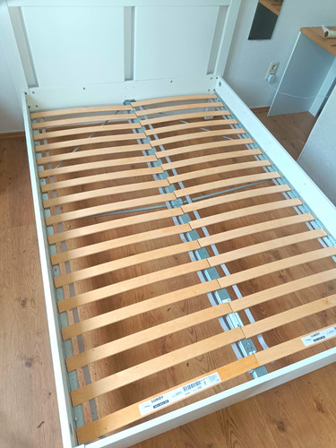 Ikea bettrahmen holz weiß - ikea,