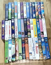 40 VHS Kassetten  KINDERFILME  GROßE VIELFALT