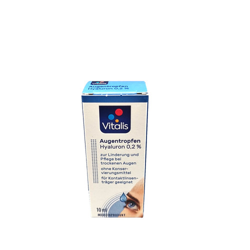 Vitalis augentropfen hyaluron - vitalis,