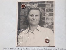 SEEFAHRTSBUCH junge Frau Schiff Dampfer "S.S. GLATTESEE"  1950