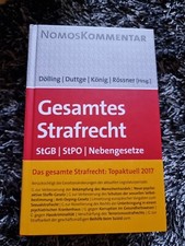 Gesamtes Strafrecht Nomos Kommentar 4. Auflage 2017