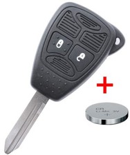 Auto Schlüsselgehäuse Chrysler 300C Voyager PT CRUISER Town Crossfire + Batterie