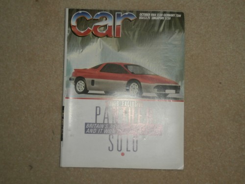Car magazine 1984 panther - magazine, 1984.