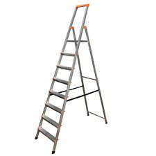 Krause Monto Alu Stufen-Stehleiter SOLIDY 1x 8 Tritte DIN EN 131