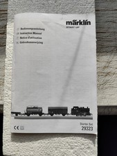 Märklin Bed.-Anleitung  Starter Set 29323 NEU