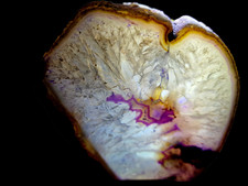 Achat-Geode-Teelichthalter