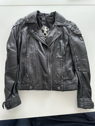 Gipsy echtlederjacke schwarz - echtlederjacke,