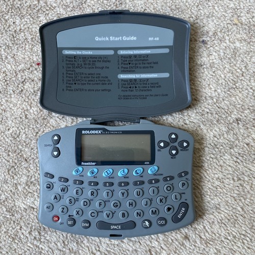 Franklin rolodex electronics - rolodex,