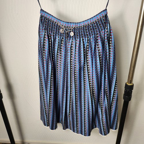 Trachtenrock damen 42 blau - trachtenrock,