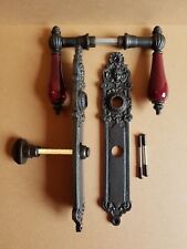 Antik Eisen Türgriff WC 78 Toiletten Türgriffe Türbeschläge Türklinke S1-9E red