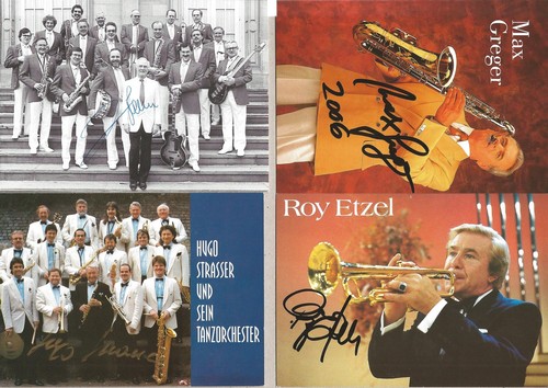 Lot autogramme roy etzel - roy,