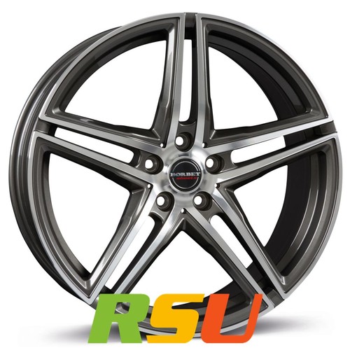 Borbet xrt graphite polished - xrt,