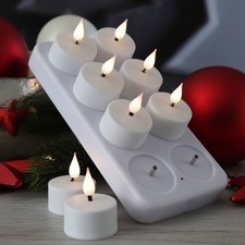 Led teelichter stück mit - led,