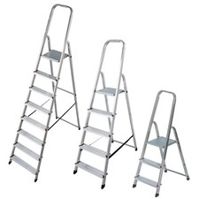 KRAUSE Corda Stufen-Stehleiter Stufenleiter Stehleiter Klappleiter Leiter 