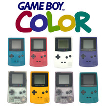 Nintendo Game Boy Color Konsole CGB-001 verschiedene Farben, Originaldisplay