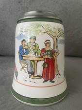 vintage Keramik-Bierkrug