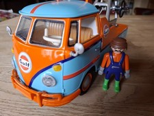 Playmobil VW T1 Abschleppdienst Gulf,Umbau Einzelstück 