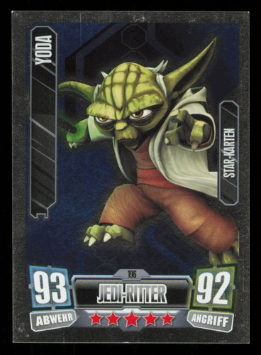 Yoda star wars - star, attax