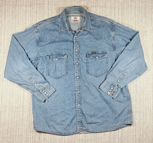 Vintage lee jeanshemd herren - vintage,