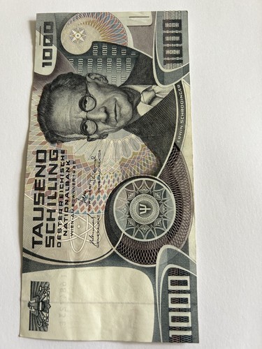Eine 1000 schilling - 1000-schilling, banknote