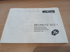 Metz mecablitz 32 Z-1 32Z-1, Bedienungsanleitung