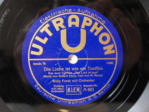 78rpm willi forst die liebe - die,