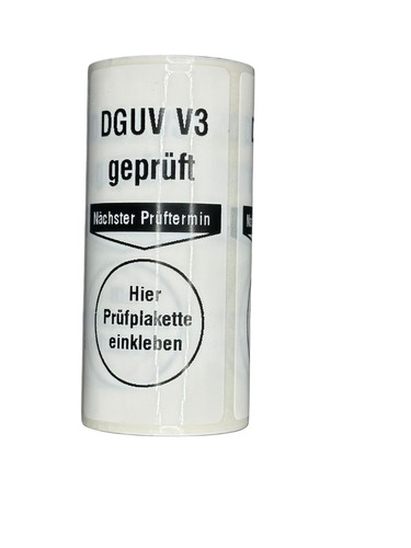 Grundplakette prüfetiketten - grundplakette,,