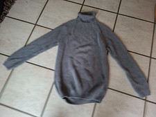 GRAUER PUULLOVER / ROLLKRAGENPULLOVER v. ZARA, Gr. M