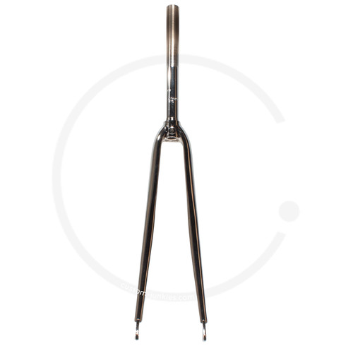 Gabel crmo stahl verchromt - 1",