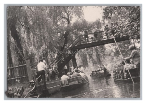 Spreewald gondoliere brücke - gondoliere,