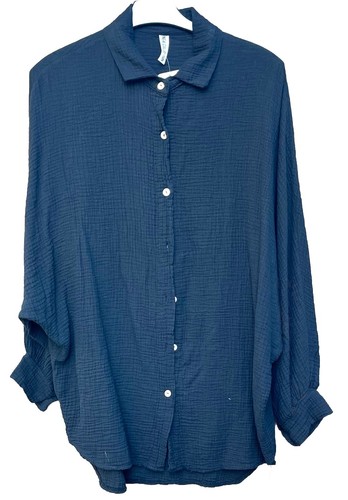 Musselin bluse tunika hemd - musselin, neu