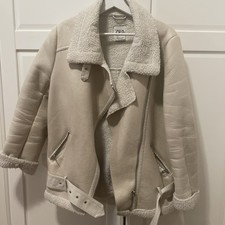 Zara Jacke Wildlederoptik Gr.M