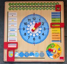 Goula Kalender aus Holz mit