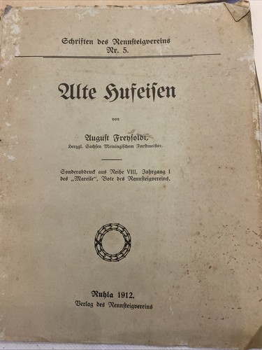 Alte hufeisen ruhla - alte,