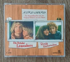 Die Brüder Löwenherz / Ronja Räubertochter von Astrid Lindgren, 3 Hörspiel-CD's
