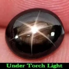 Natural Black Star Sapphire 6