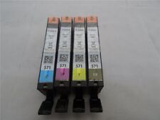 Original Canon CLI-571 / 571  Set Tinten 4. Farben  für Canon Pixma MG 5700